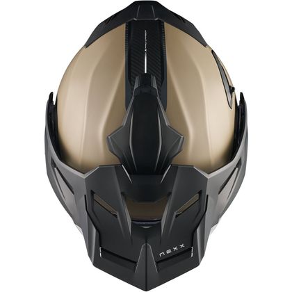 Cască modulară Nexx X.LIFECOUNTRY - PRO MAT - Bej / Negru
