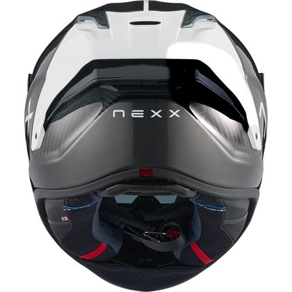 Cască integrală Nexx X.R5R - GRAVIX CARBON - Carbune / Alb