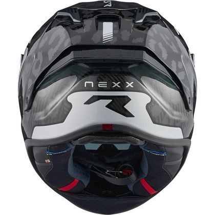 Cască integrală Nexx X.R5R - JAGGO CARBON - Alb / Griș