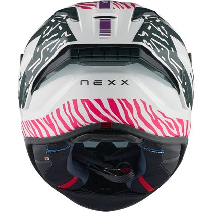 Cască integrală Nexx X.R5R - PREDAR - Răsărit / Alb