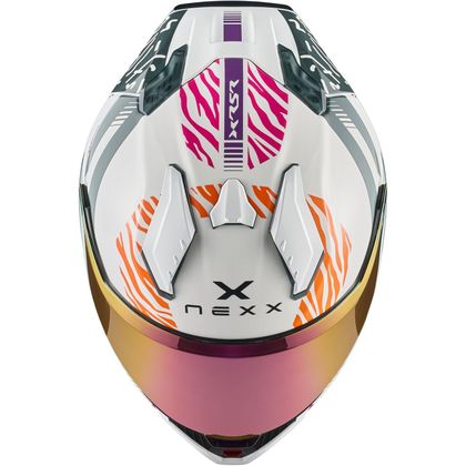 Cască integrală Nexx X.R5R - PREDAR - Răsărit / Alb