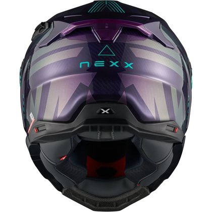 Cască integrală Nexx X.WST3 - NEON DRIVE - Carbune / Violet