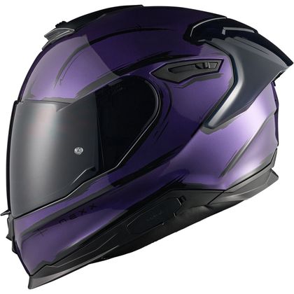 Cască integrală Nexx Y.100R - CARTOON - Violet / Negru