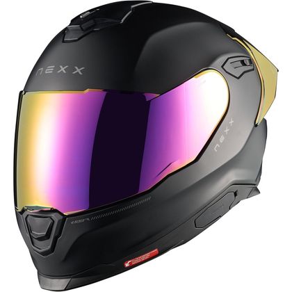 Cască integrală Nexx Y.100R - SUBSONIC MAT - Negru / Răsărit Ref: NE0783