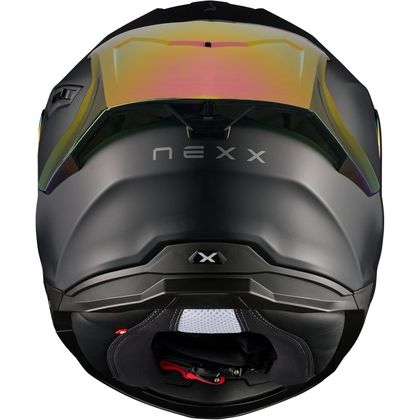 Cască integrală Nexx Y.100R - SUBSONIC MAT - Negru / Răsărit