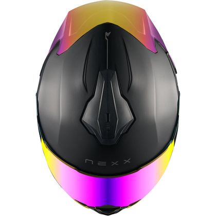 Cască integrală Nexx Y.100R - SUBSONIC MAT - Negru / Răsărit