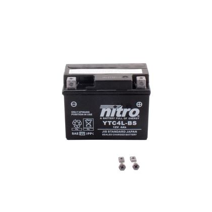 Batería Nitro YTC4L-BS AGM cerrada Tipo ácido sin mantenimiento