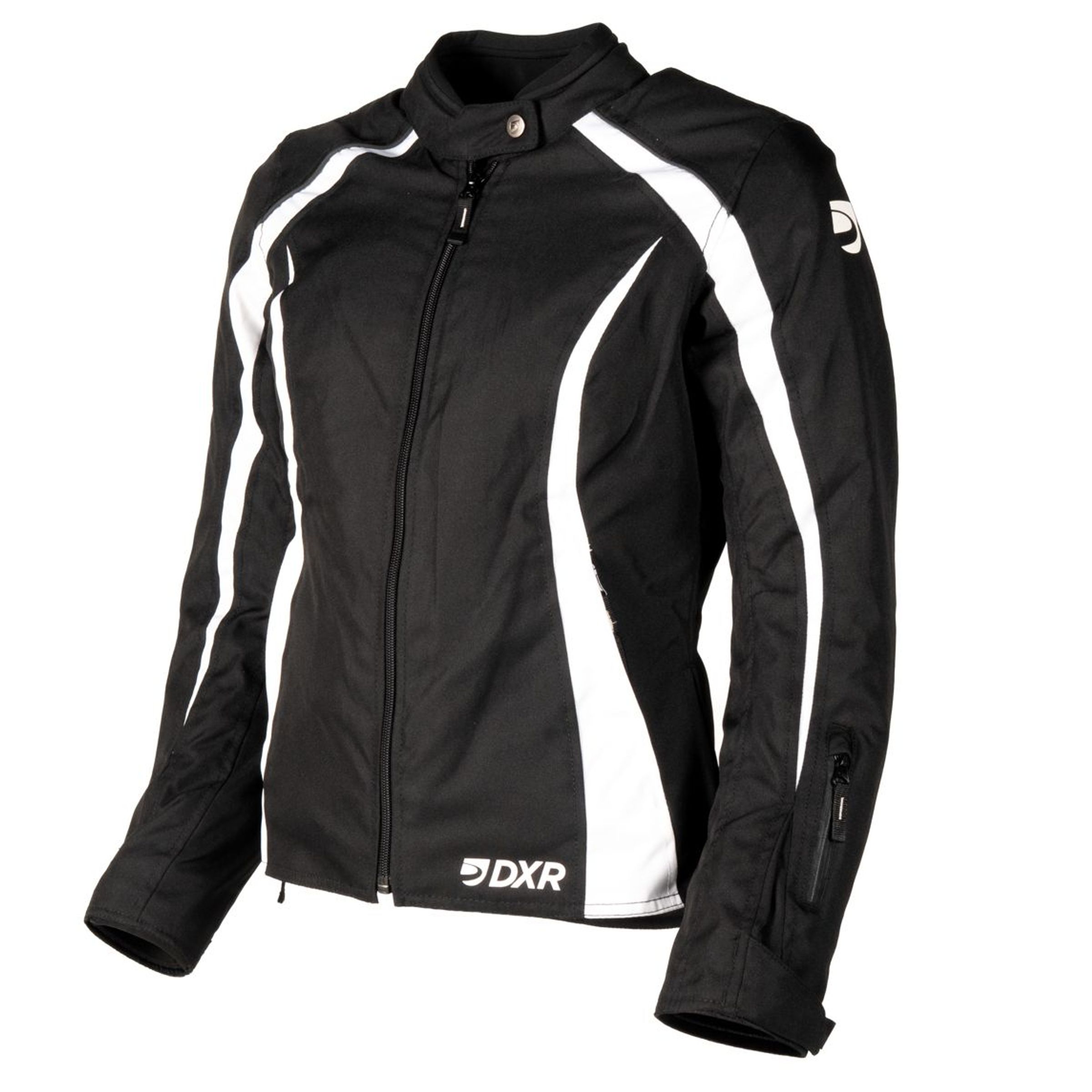 DXR Blouson Moto DXR MANDALA - Noir / Blanc