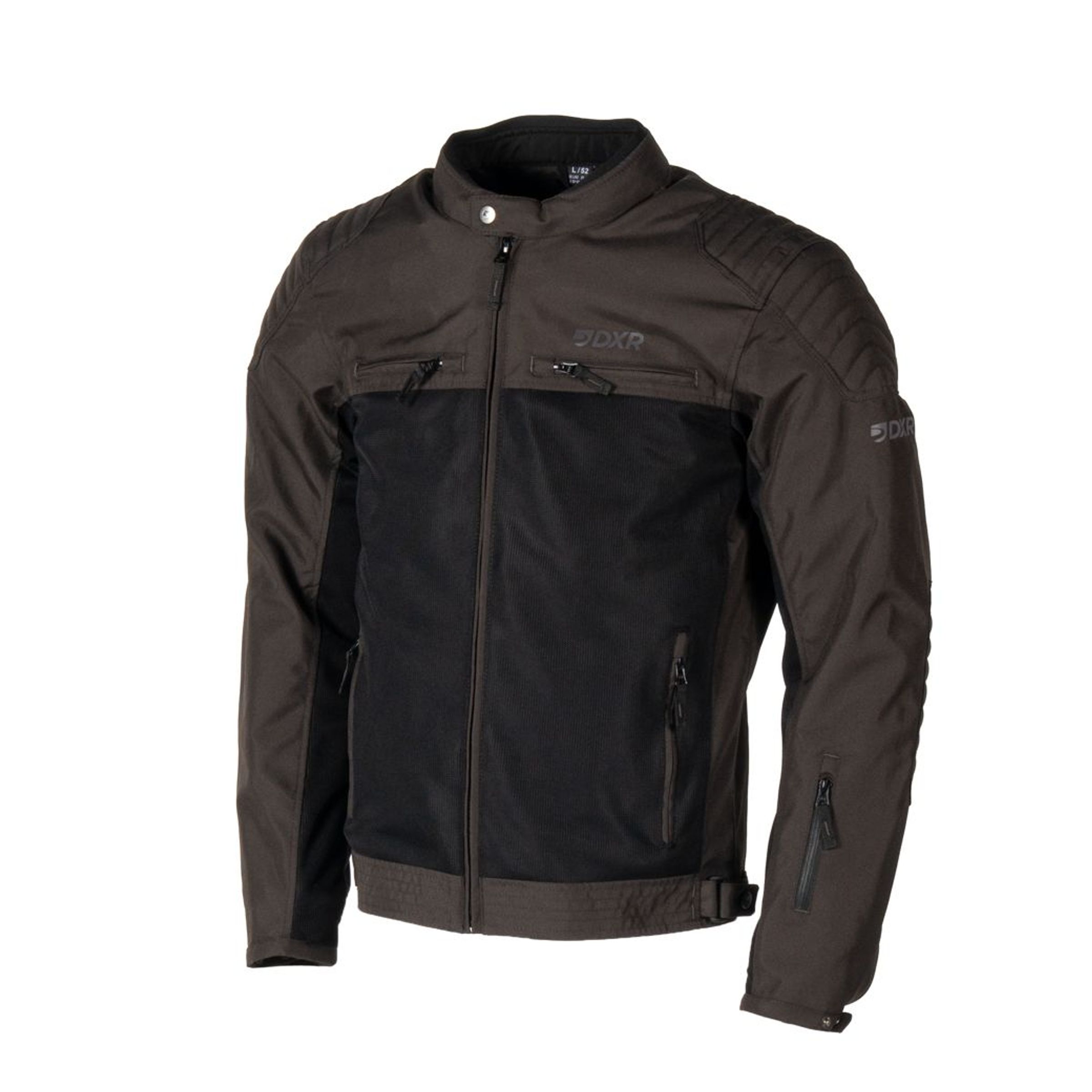 DXR Blouson Moto DXR SWIZZLE TEX - Marron / Noir
