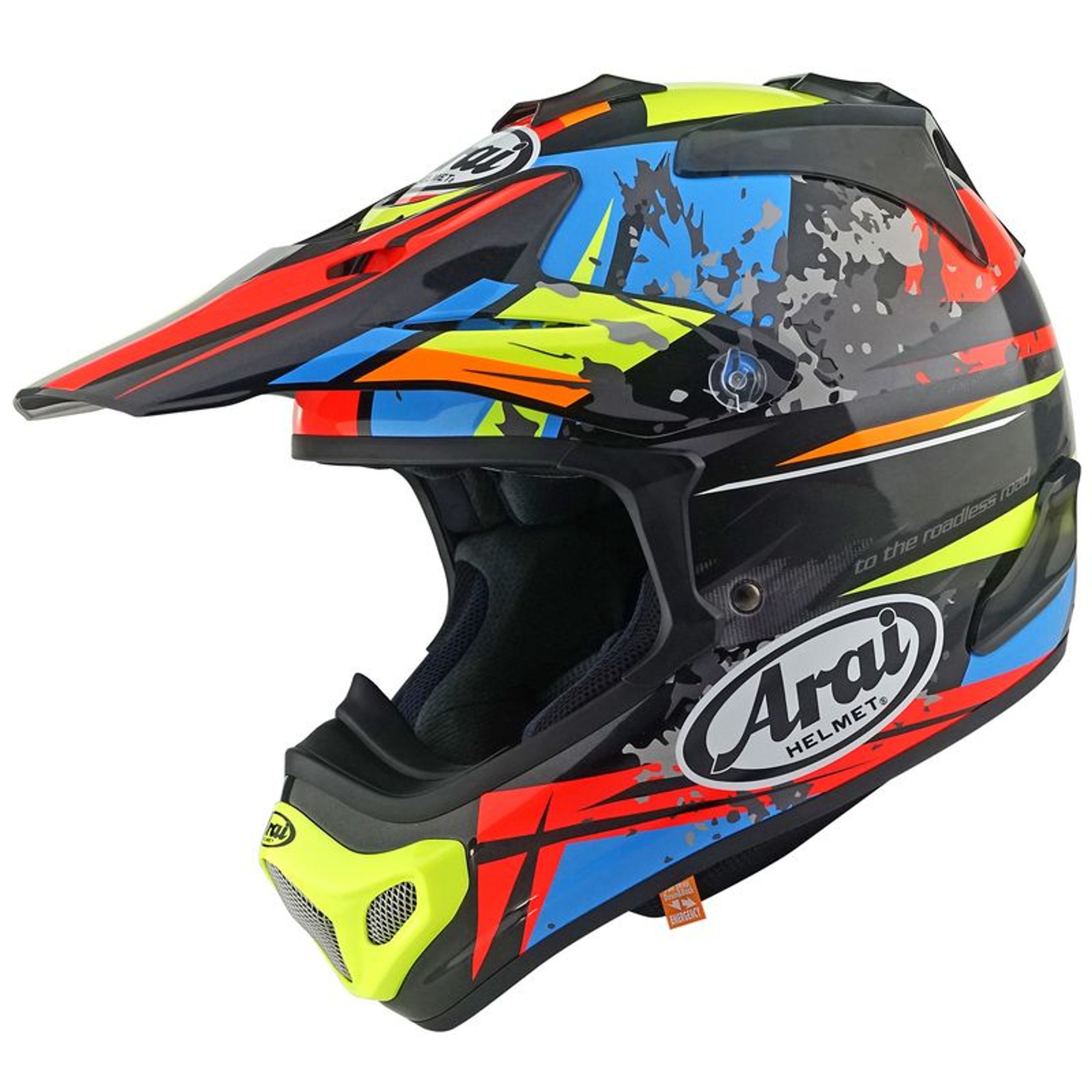 Arai Casque cross MX-V EVO Track 2026 - Multicolore