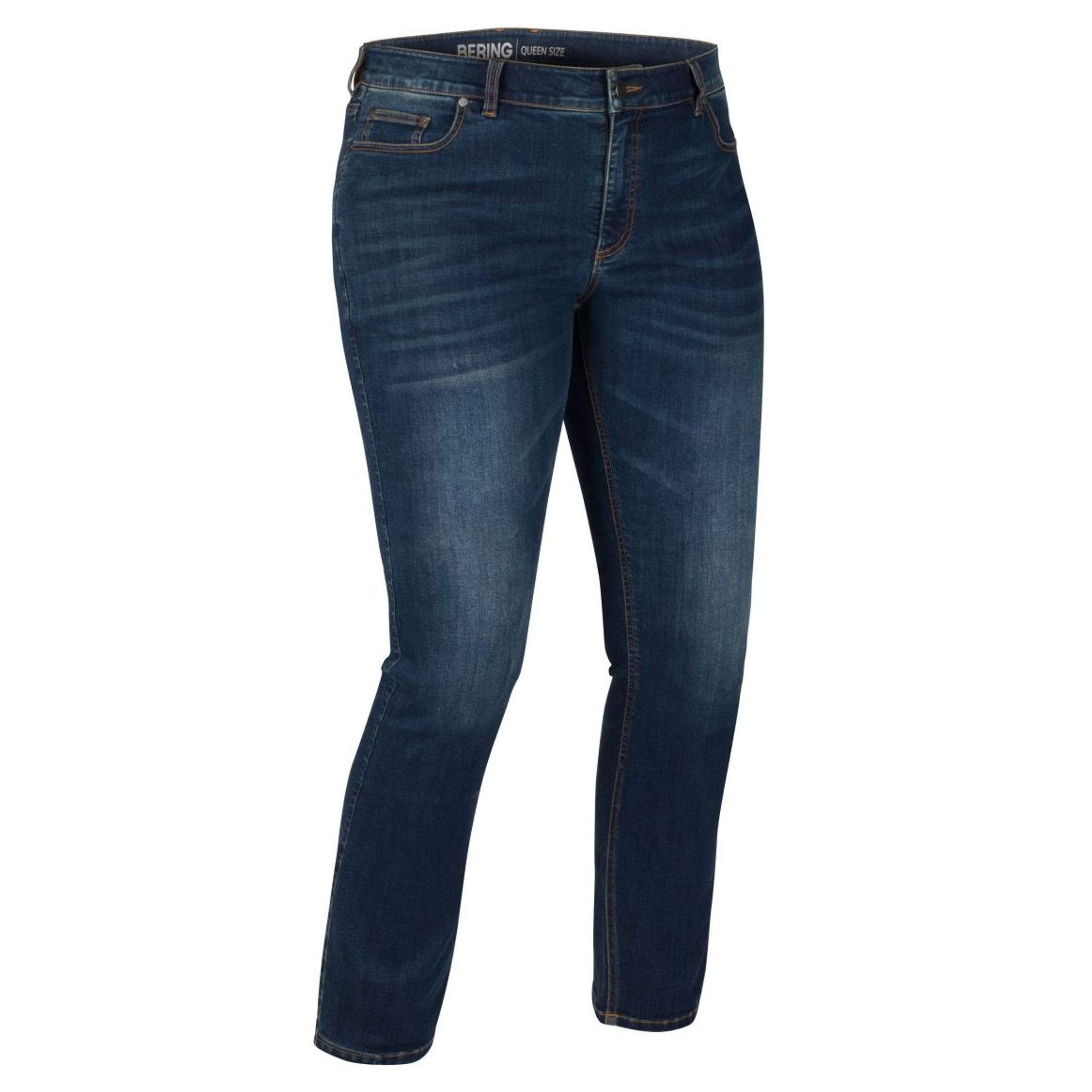 Bering Jean Moto Bering   TRUST QUEEN SIZE - Straight / Régular - Bleu