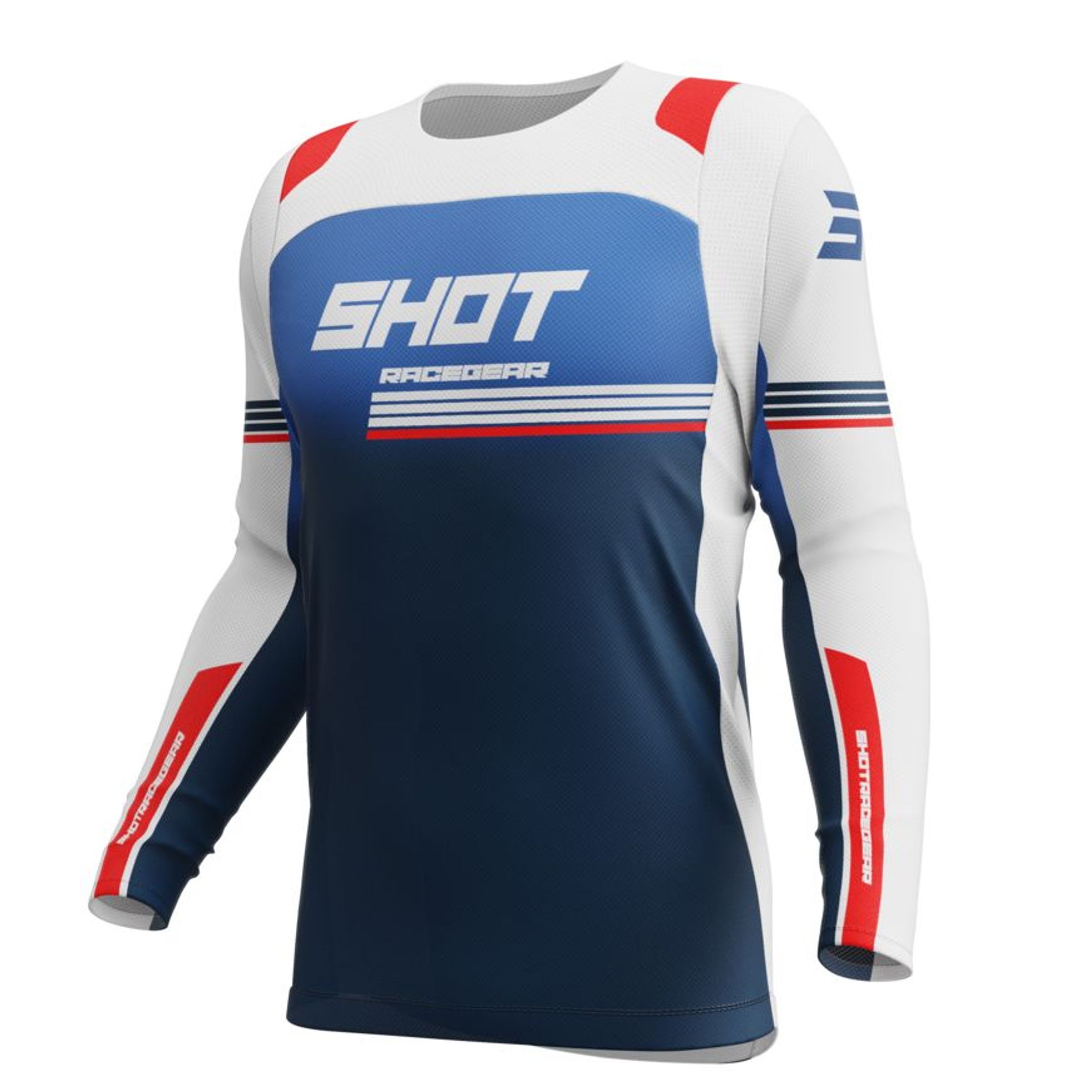 Shot Maillot cross Contact - Linear 2025 - Multicolore