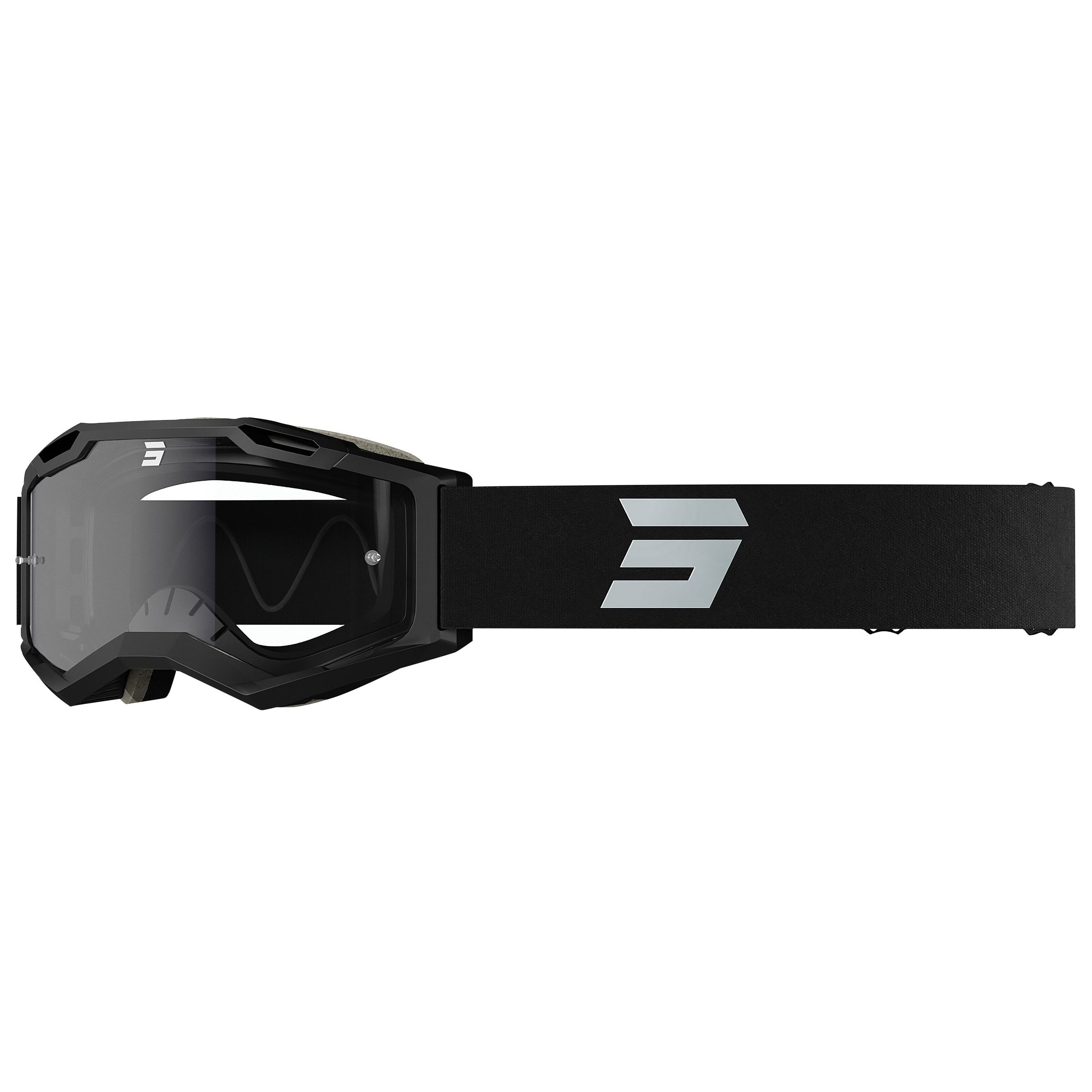 Shot Masque cross Iris 2.0 - Tech Black Enduro 2024