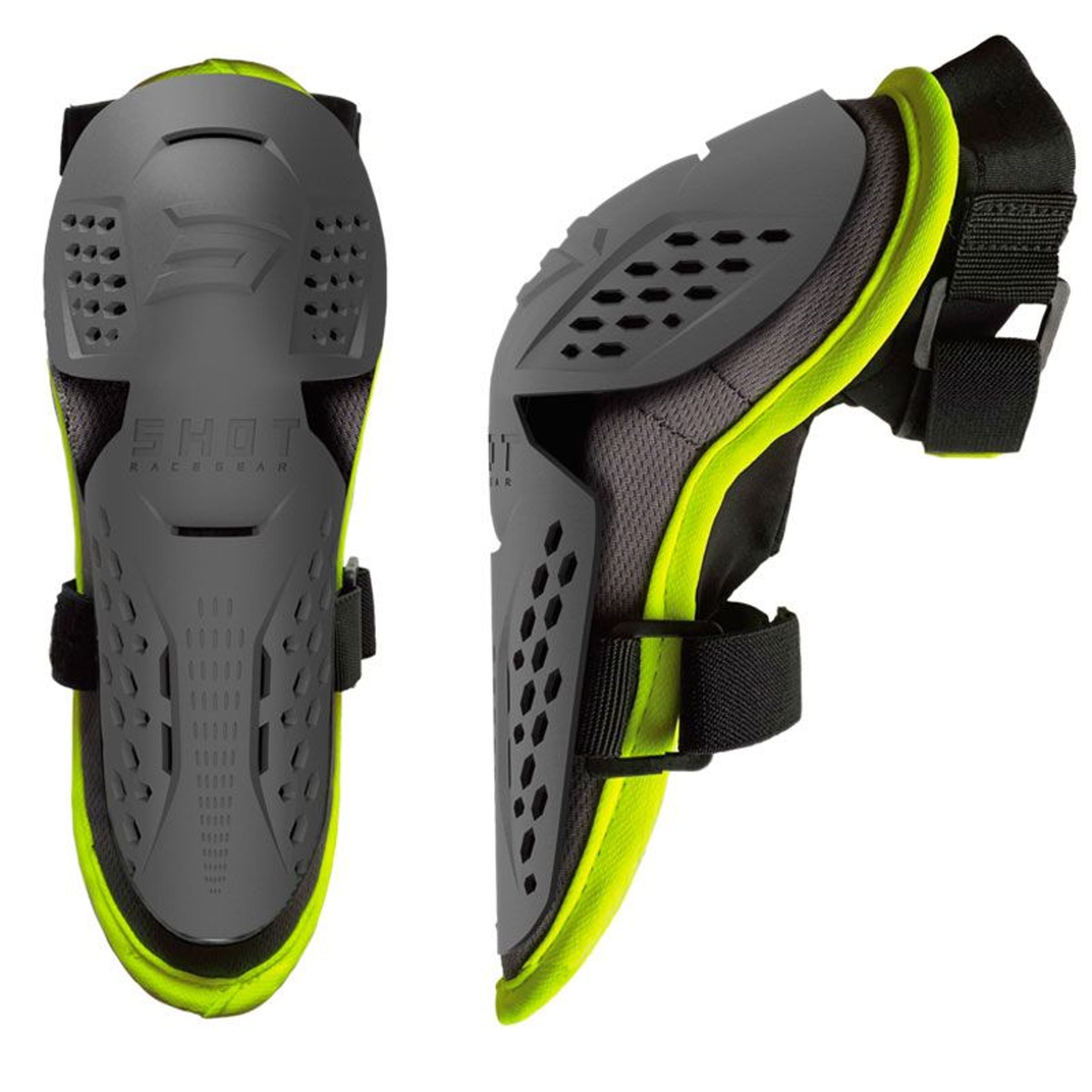 Shot Coudières Optimale 2.0 - Black Neon Yellow 2023