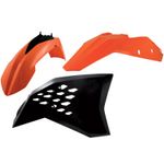 Kit plastiques couleur orange