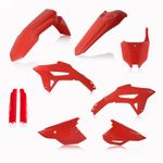 Kit plastiques Full couleur rouge