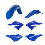 Kit plastiques couleur bleu