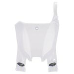  White number Front number plate
