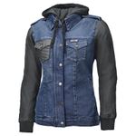 Veste Jean Moto PETROL FEMME