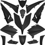 Kit carénage noir mat (14 pièces) maxi-scooter