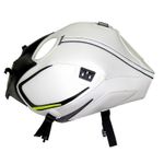  Blanc/Noir/liseré jaune fluo Tankmat
