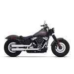  CHROME/BLACK Geluiddemper
