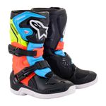 TECH 3S KIDS - BLACK YELLOW FLUO RED FLUO
