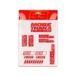 Planche de stickers 93 MARC MARQUEZ