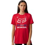 T-Shirt manches courtes WOMEN FOX X HONDA