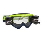 Masque cross RIOT Roll-Off 3450RO Jaune fluo/Bleu marine 2021