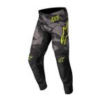 YOUTH RACER TACTICAL - BLACK GRAY CAMO YELLOW FLUO