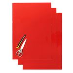Stickers Planches adhésives Crystall rouge