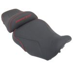  Ready noir lisere rouge Komfortsattel