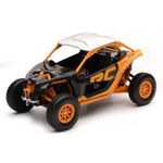 Miniature SSV Can-Am Maverick X3 X RC Turbo Orange - Echelle 1/18°