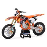 Miniature Moto KTM 450 SX-F Red Bull Cooper WEBB - Echelle 1/12°