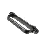  BLACK BRAKE HOSE GUIDE Front number plate