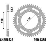 Couronne acier C45 revenu 4385 - 525