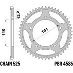 Couronne acier C45 revenu 4585 - 525