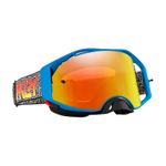 Masque cross Oakley AIRBRAKE MX BLUE CRACKLE ECRAN IRIDIUM 2024