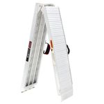 Foldable ramp heavy-duty with handle