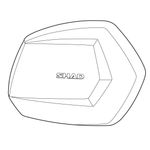 Couvercle Top case SH35