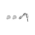  x2 + 3 cilinders SECURE LOCK SYSTEM Sleutel