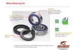 Roulement de roue Kit arrière