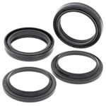  Gabelsimmerringesatz mit Staubkappen - 43x55x9,5/10,2 mm Spy-Dichtungen der Gabel und Staubabdeckung