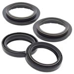  Gabelsimmerringesatz mit Staubkappen - 41x53x8/10,5 mm Spy-Dichtungen der Gabel und Staubabdeckung