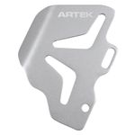 Protection maitre cylindre PLATINE ENTRAXE ALU CNC ARGENT