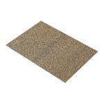 Folha de junta GOMA CORTIÇA NBR - CORTIÇA 140x195 mm ESPESSURA 1 mm RESISTE ATÉ 120 °C