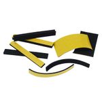 Mousse adhésive FIXATION EN CAOUTCHOUC EPDM DIMENSIONS 52x110x2 - 15x120x3 15x120x5 - 15x120x10 KIT 8 PIECES