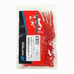Colliers de serrage NYLON TYPE RILSAN 2,5x100 mm ROUGE
