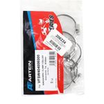 Colliers de serrage CREMAILLERE W4 INOX 40 A 60 mm LARGEUR 9 mm